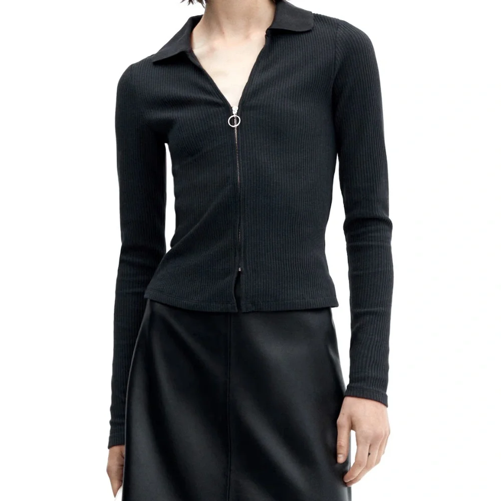 XS MANGO zip up cardigan - Picture 1 of 6